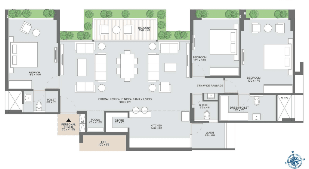 3 BHK