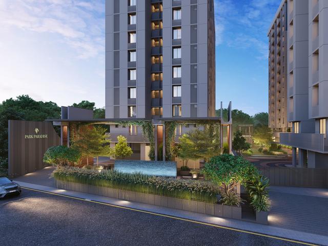 3 BHK Flat buy — Satva Park Paradise in Sargasan, Gandhinagar, Gujarat — photo 3