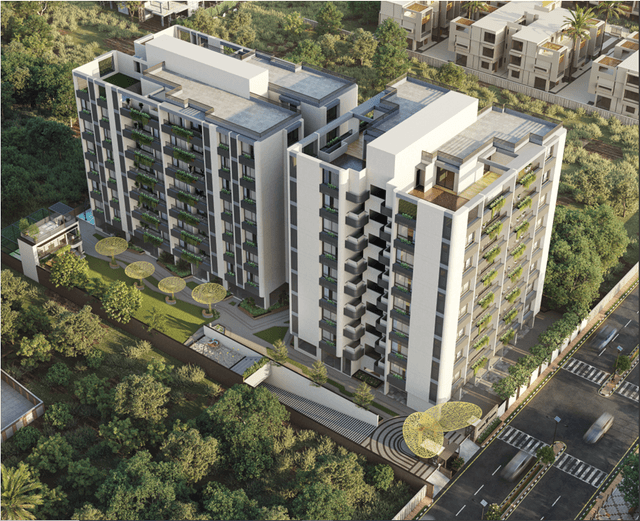 3 BHK Flat buy — Aaryan Roman in 5J3R+JCJ, Saamarth H6 Rd, Gujarat 382426, Gandhinagar, Gujarat — photo 3