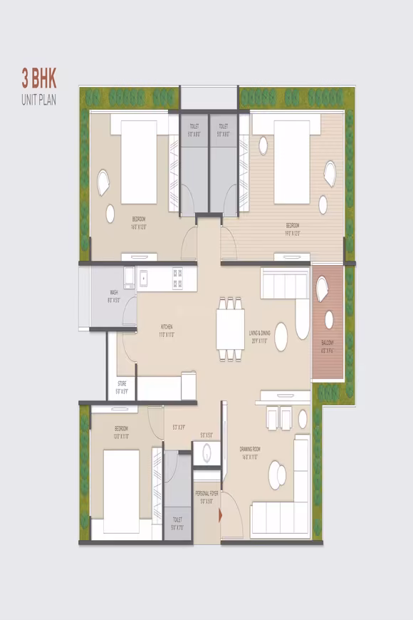 3 BHK