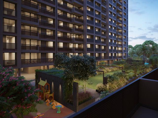 3 BHK Flat buy — Bansari Prominence in Koba-Adalaj Rd, nr. Ganesha Green Party Plot, beside Arham Resort, Gandhinagar, Gujarat 382419, Gandhinagar, Gujarat — photo 2