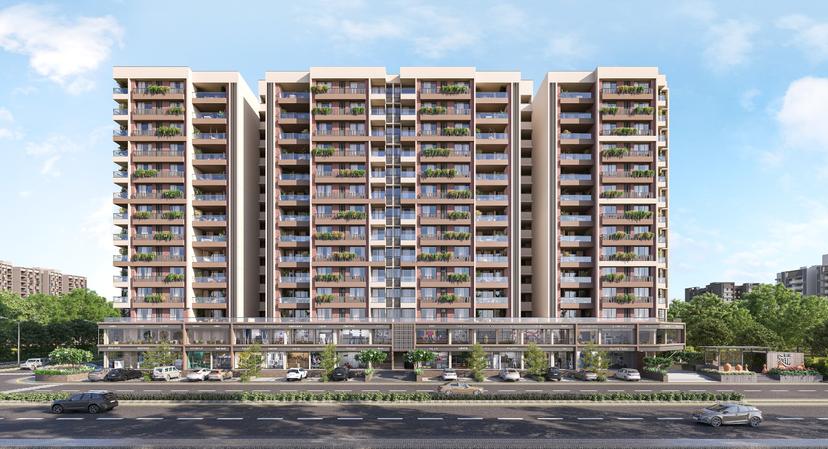 Premium 3 BHK Flat buy — Shivanand Reva in Nana Chiloda, Ahmedabad