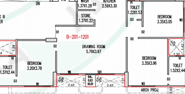 208 sq yards