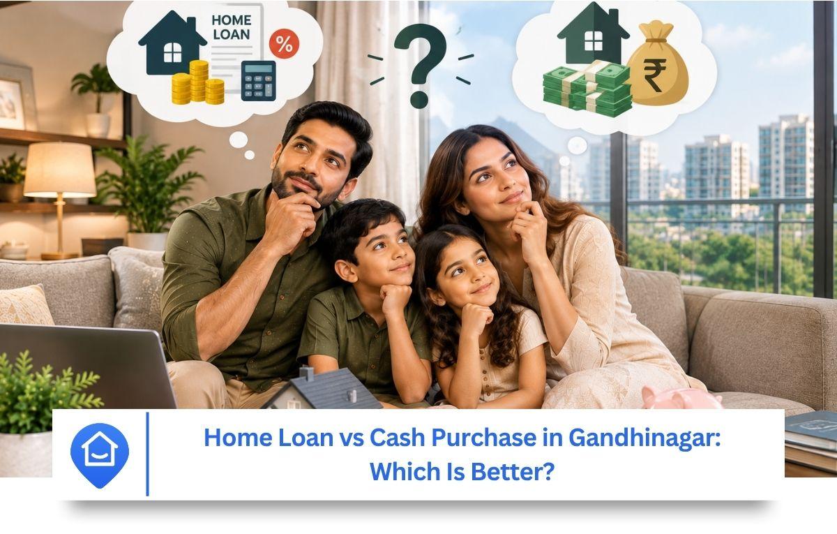 Home Loan vs Cash Purchase in Gandhinagar: Which Is Better?