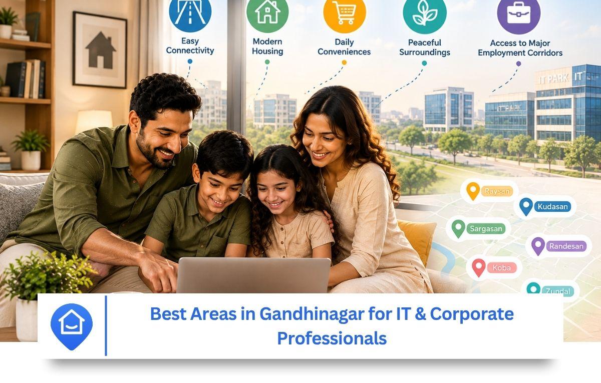 Best Areas in Gandhinagar for IT & Corporate Professionals