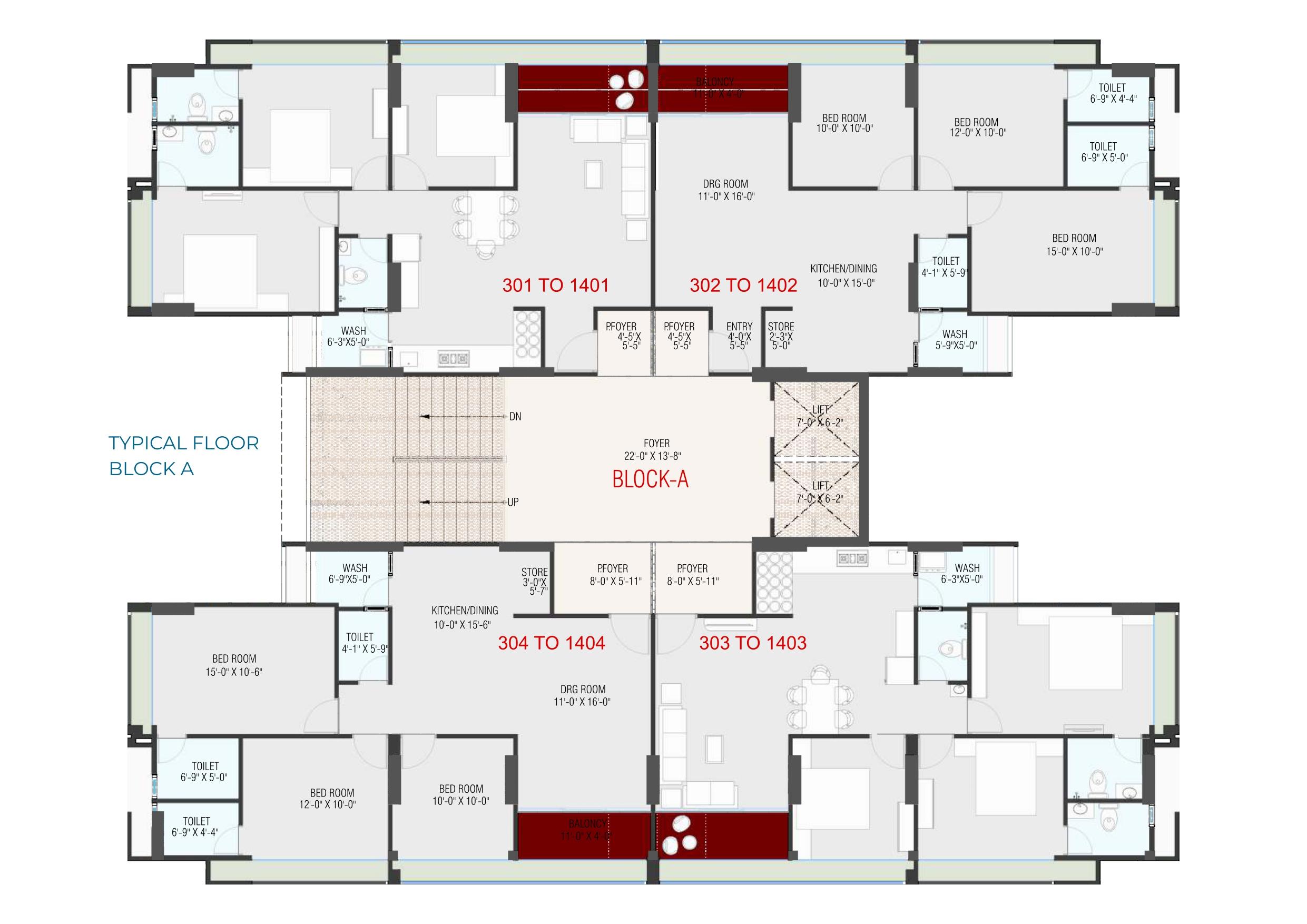 Silver nest floor plan