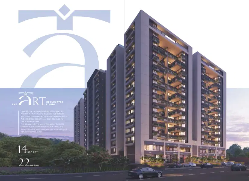 Premium 3 BHK Flat buy — The Aayansh in Adalaj, Gandhinagar, Gujarat, Gandhinagar