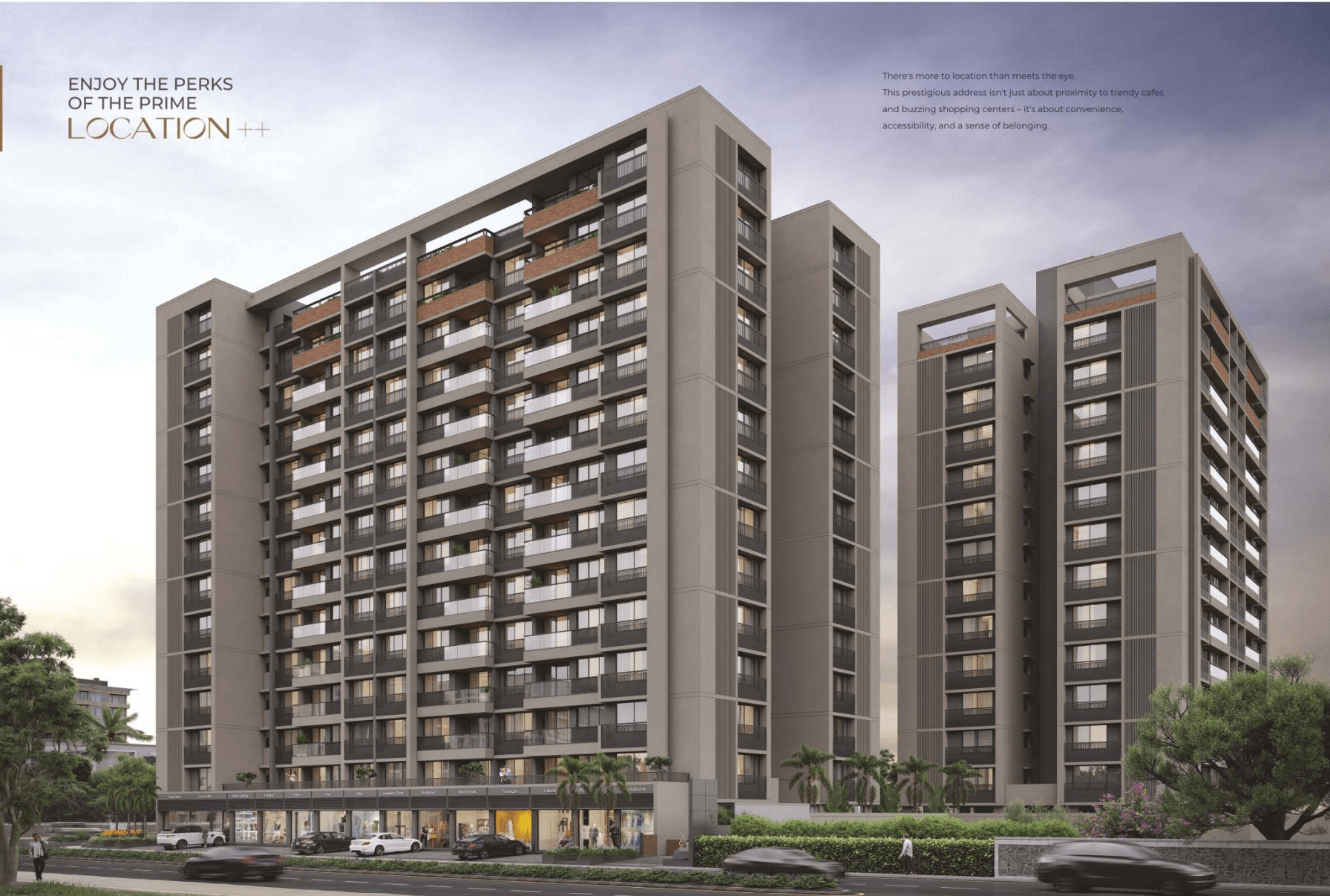 3 BHK Flat buy — Atishay Shivalay 4 in S.G. Highway / Adalaj, Gandhinagar, Gujarat, Gandhinagar, Gujarat