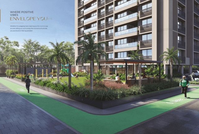 3 BHK Flat buy — Atishay Shivalay 4 in S.G. Highway / Adalaj, Gandhinagar, Gujarat, Gandhinagar, Gujarat — photo 3