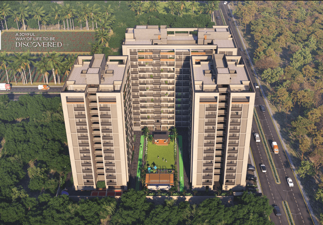 3 BHK Flat buy — Atishay Shivalay 4 in S.G. Highway / Adalaj, Gandhinagar, Gujarat, Gandhinagar, Gujarat — photo 4