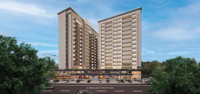 4 BHK Flat buy — IVORY SPRINGS in Adalaj, Gandhinagar, Gujarat — photo 4